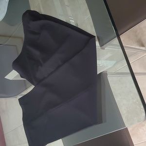 Cambio Melinda black dress pants, zippered closure and button